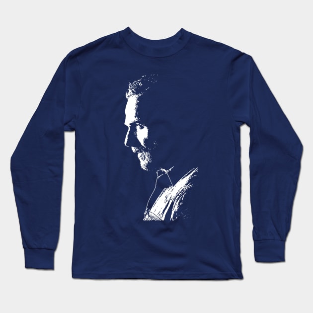 Rick Grimes Long Sleeve T-Shirt by ArtemisPortrait